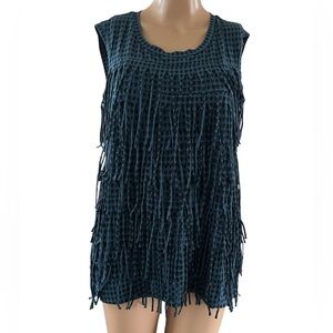 The Furies by Rikke Korff Fringe Polka Dot Top